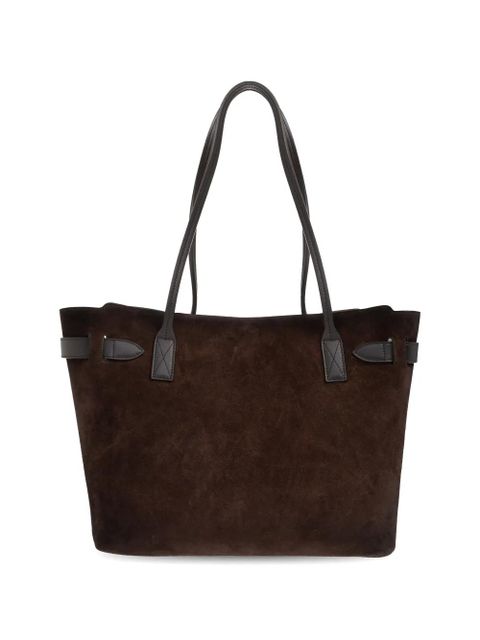 Balenciaga medium Bel Air leather tote bag - Brown