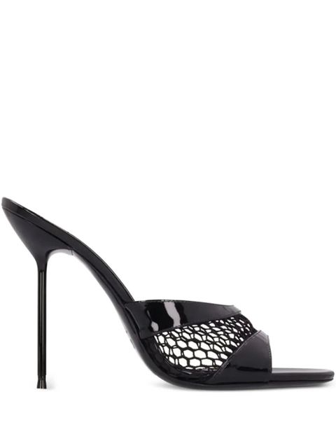 Paris Texas Lidia mesh mules - Black - zdjęcie produktu nr 1