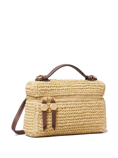 Tory Burch raffia mini bag - Neutrals