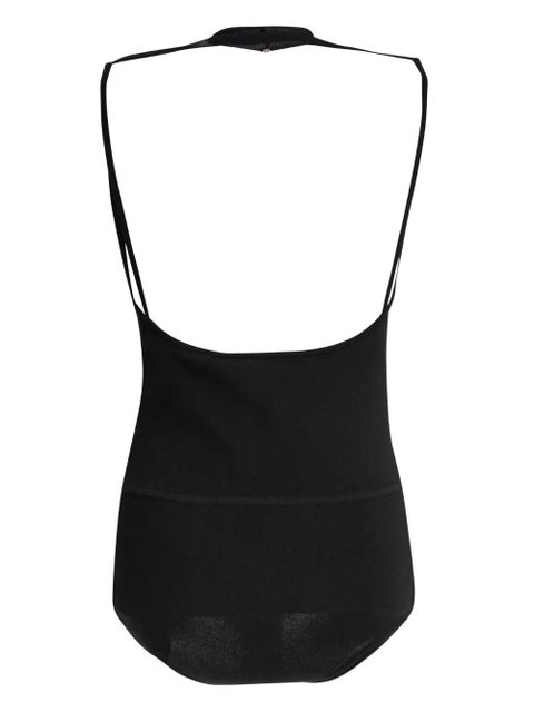 Max Mara cowl-neck bodysuit - Black - zdjęcie produktu nr 2