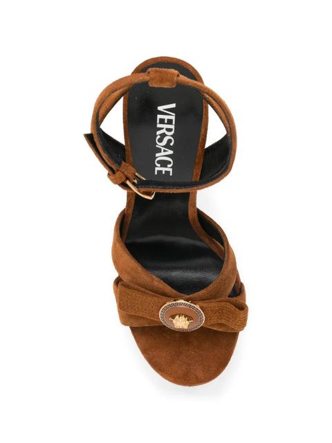Versace 140mm Gianni sandals - Brown