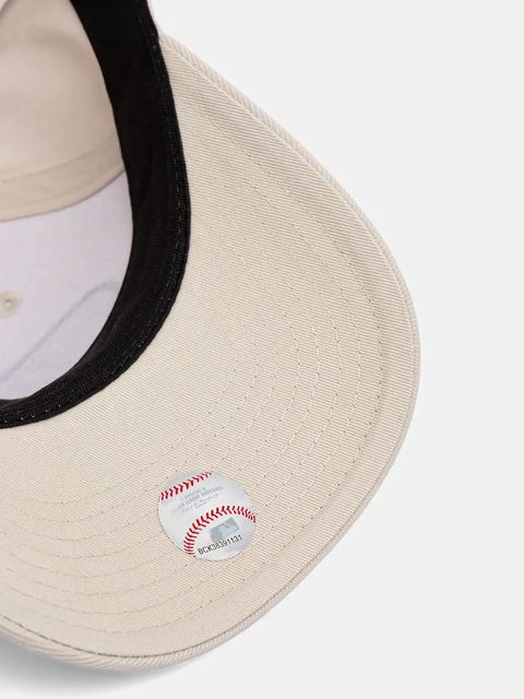 New Era czapka z daszkiem 0 kolor beżowy 60691205