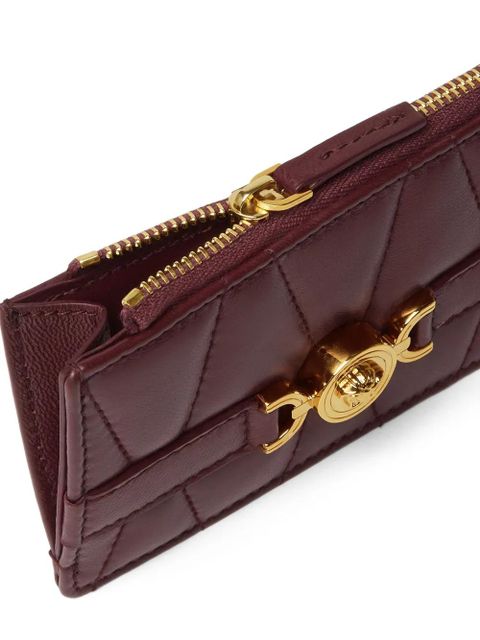 Versace Medusa '95 quilted card holder - Red