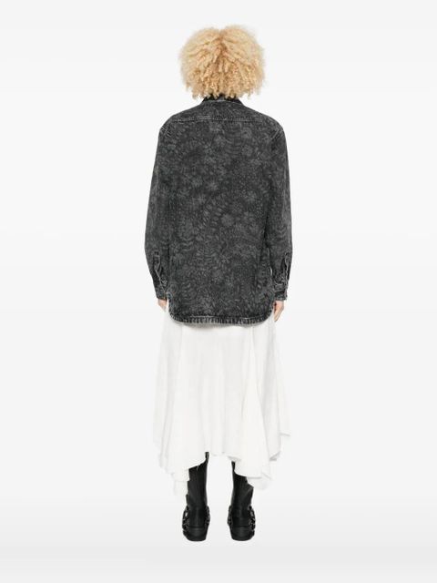 Golden Goose brushed-effect shirt - Grey