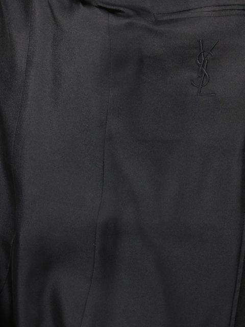 Saint Laurent Cassandre double-breasted jacket - Black