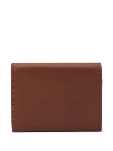 Lanvin zip-pocket leather wallet - Brown