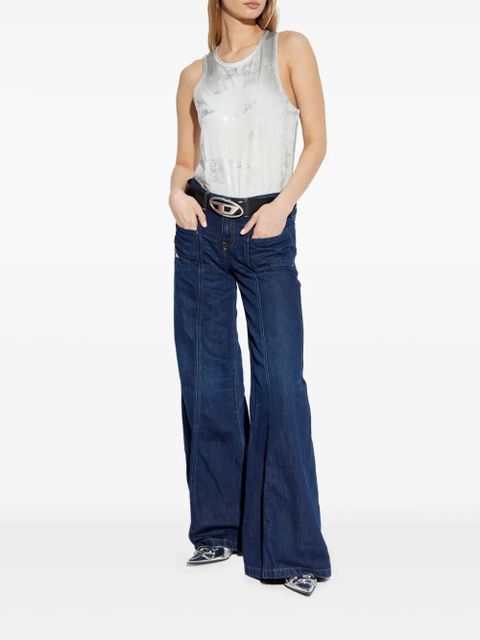 Diesel D-Akii bootcut jeans - Blue - zdjęcie produktu nr 2