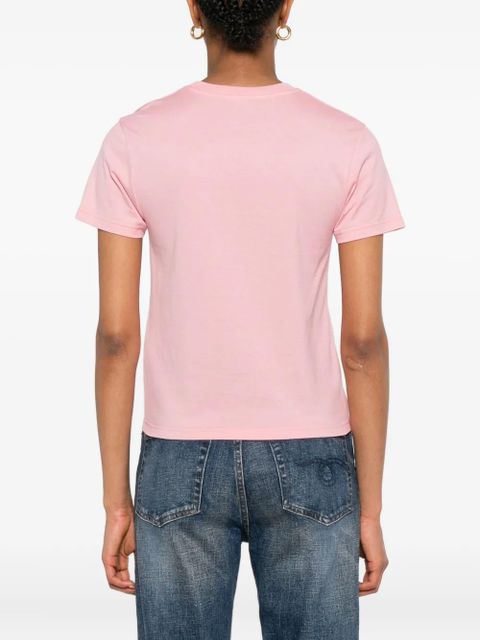 Gucci logo-print cotton t-shirt - Pink
