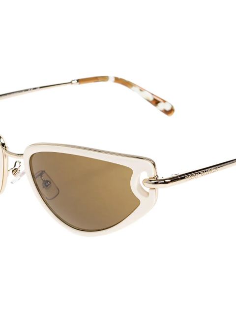 Tory Burch cat eye-frame sunglasses - Brown - zdjęcie produktu nr 2