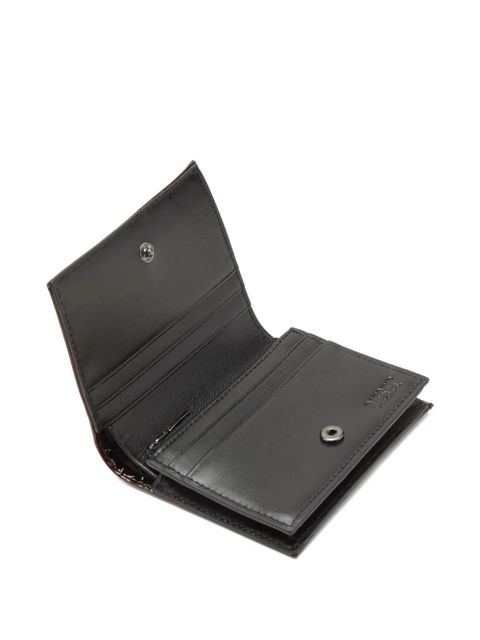 Diesel embossed logo bi-fold wallet - Red - zdjęcie produktu nr 2