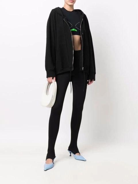 WARDROBE.NYC multi-pocket slip-on leggings - Black - zdjęcie produktu nr 2