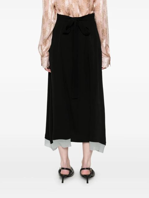 FENDI silk skirt - Black