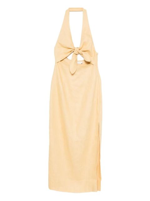 SIR. Carlotta midi dress - Yellow - zdjęcie produktu nr 1