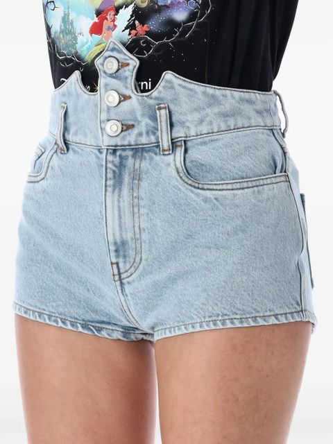 Coperni Crown mini shorts - Blue