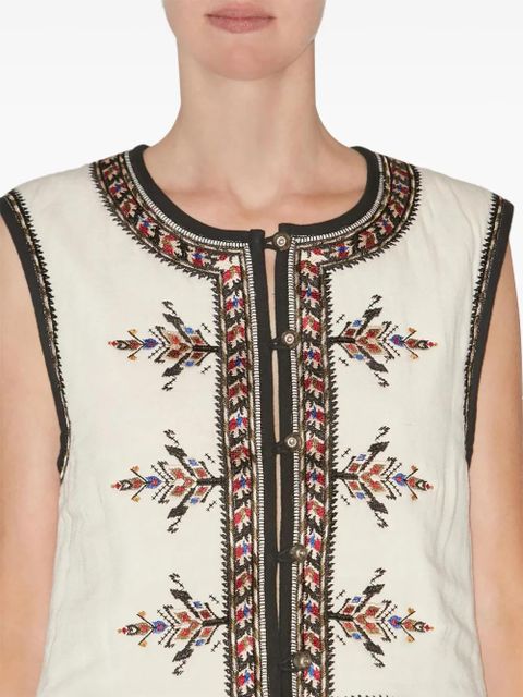 MARANT ÉTOILE Zeana cardigan - White