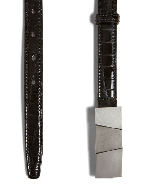 KHAITE The Small Axel belt - Black
