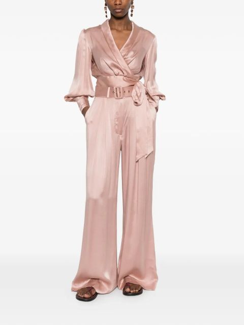 ZIMMERMANN pleated trousers - Pink - zdjęcie produktu nr 2