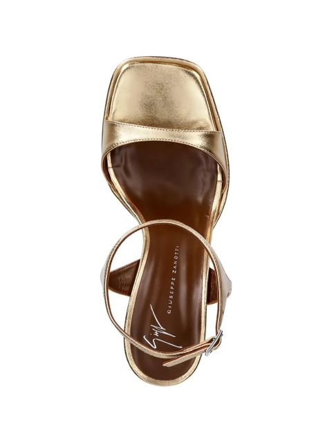 Giuseppe Zanotti platform heeled sandals - Gold