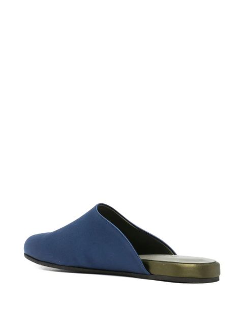 Ancient Greek Sandals The Slipper mules - Blue