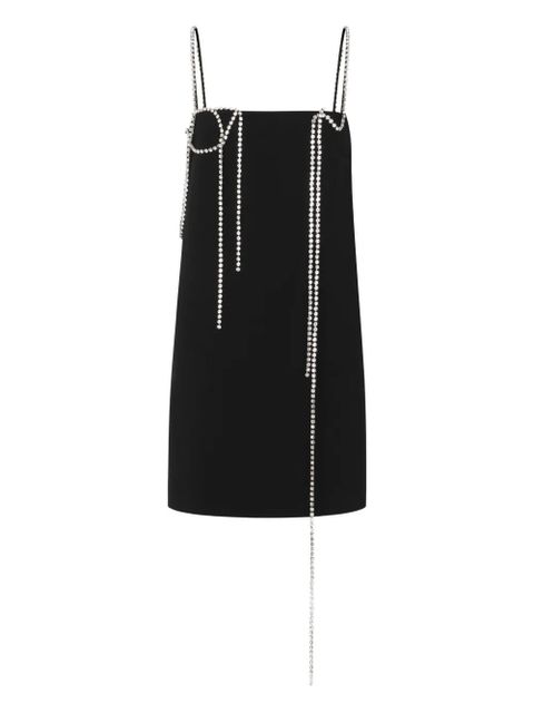 Moschino embellished-straps mini dress - Black - zdjęcie produktu nr 1