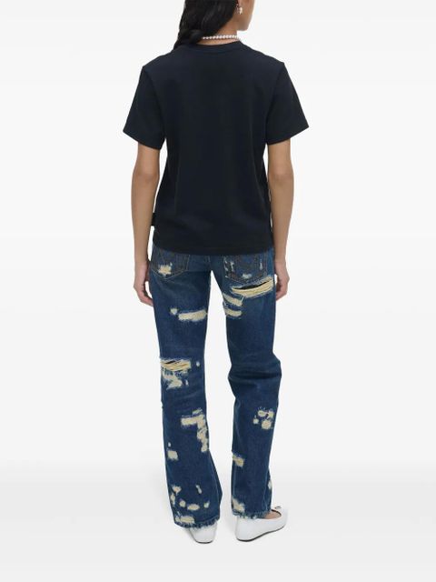 Marc Jacobs 'The Logo Baby Tee' T-shirt - Black