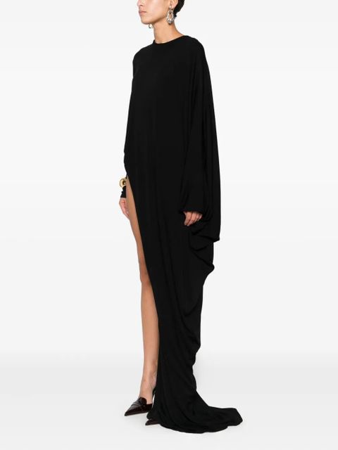 TOM FORD cut-out draped dress - Black