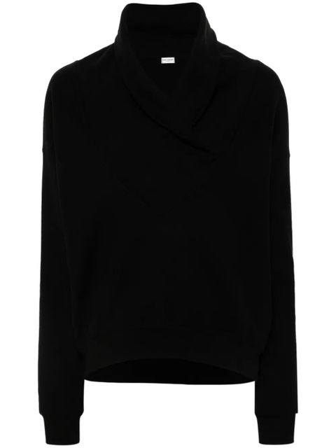 Saint Laurent cotton sweatshirt - Black - zdjęcie produktu nr 1