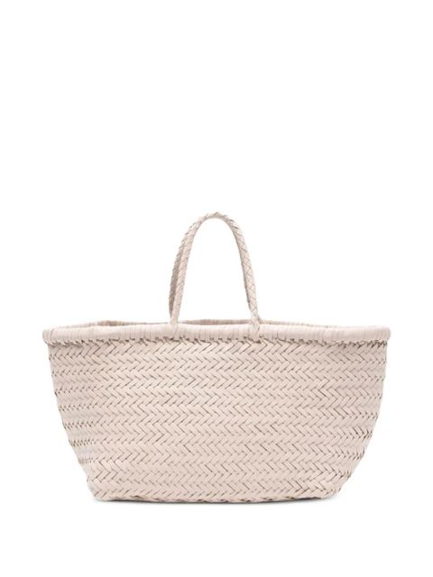 DRAGON DIFFUSION woven-design tote bag - Neutrals - zdjęcie produktu nr 1