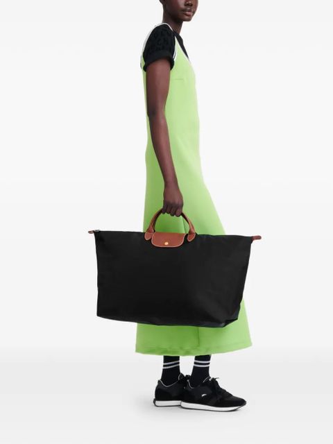 Longchamp large Le Pliage travel bag - Black - zdjęcie produktu nr 2