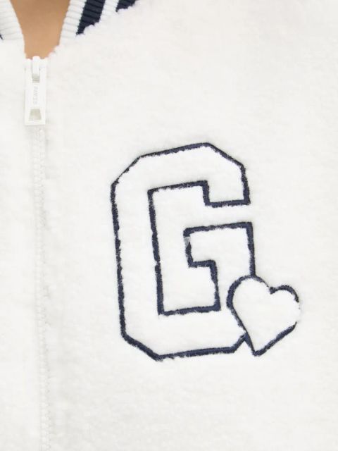 Guess kurtka bomber SHERPA damski kolor beżowy przejściowa V5RL06 KCPC2