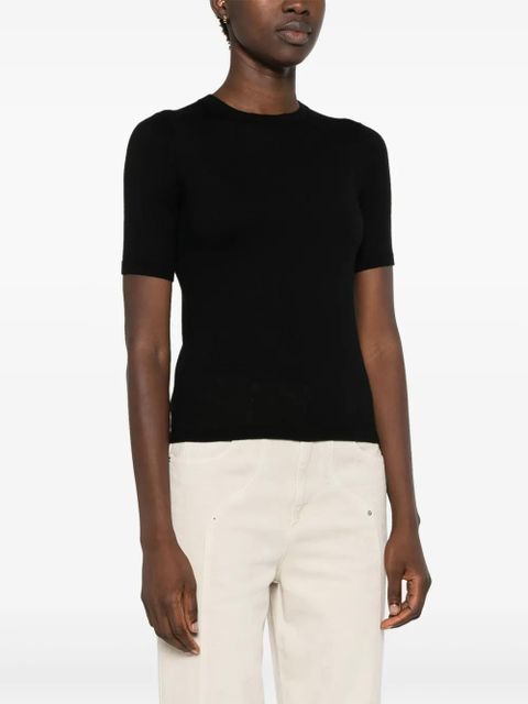 Max Mara Warren short-sleeve jumper - Black