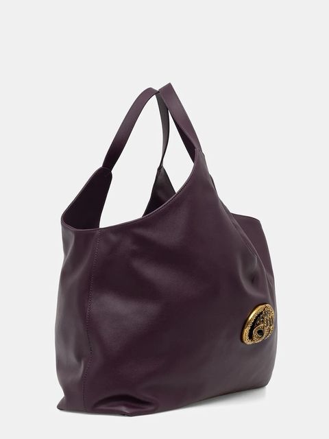 Kurt Geiger London torebka skórzana CHELSEA kolor fioletowy 4978890109 - zdjęcie produktu nr 2