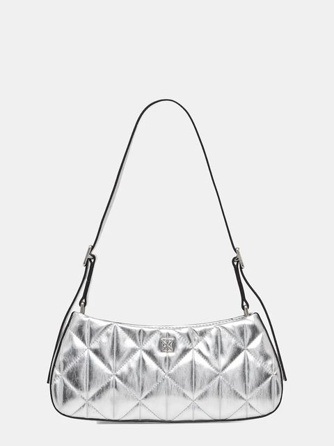 Calvin Klein torebka kolor srebrny LV04F3445G - zdjęcie produktu nr 1