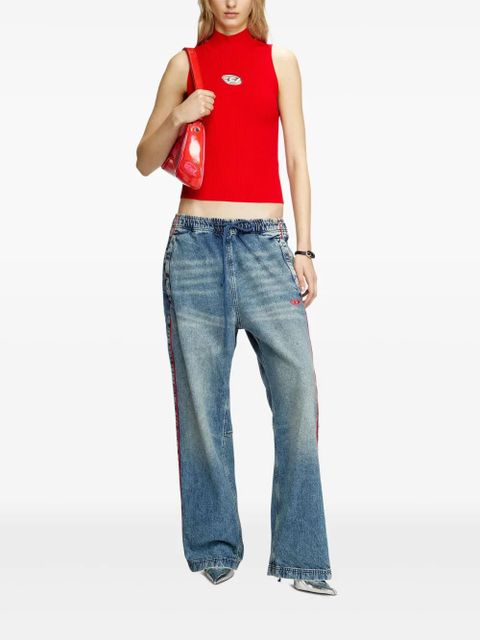 Diesel M-Onvervax top - Red