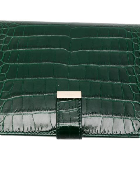 TOM FORD croc-effect wallet - Green