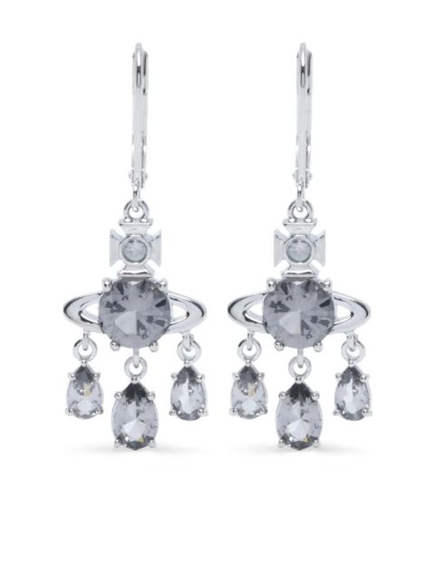 Vivienne Westwood Joaquina drop earrings - Silver - zdjęcie produktu nr 1