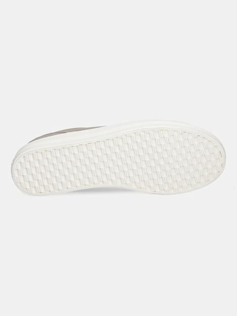 Tommy Hilfiger sneakersy skórzane VULC FOXING SNEAKER damskie kolor beżowy FW0FW08683