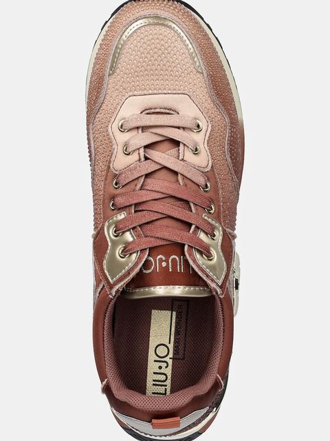 Liu Jo sneakersy LIU JO MAXI WONDER 01 damskie kolor brązowy BF5009TX001S3917