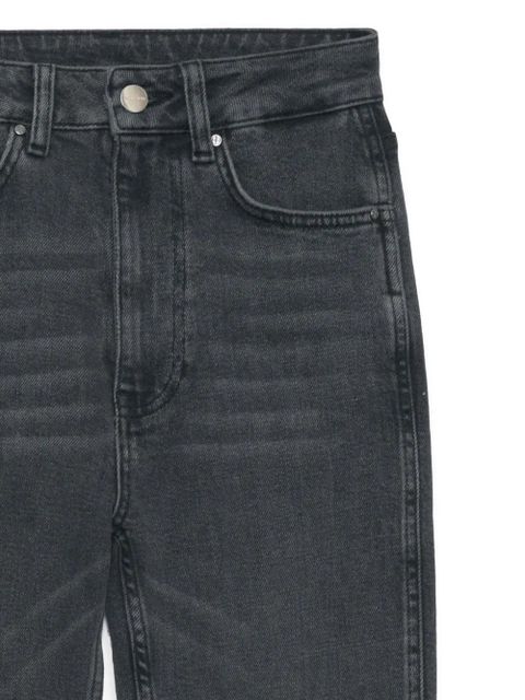 ANINE BING Beck high-rise skinny jeans - Black