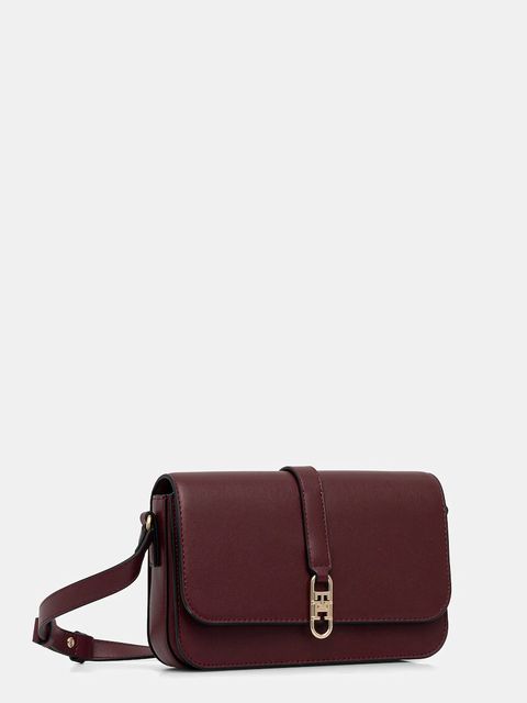 Tommy Hilfiger torebka kolor bordowy AW0AW17723