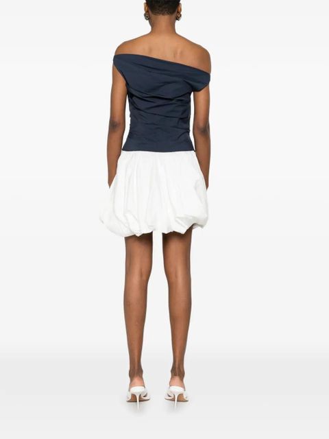 Simkhai Salina bubble mini dress - White