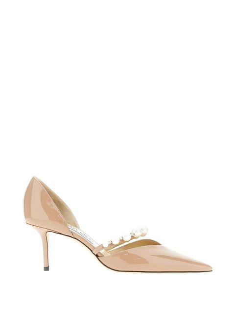 Jimmy Choo pearl-embellished décolleté pumps - Neutrals - zdjęcie produktu nr 1