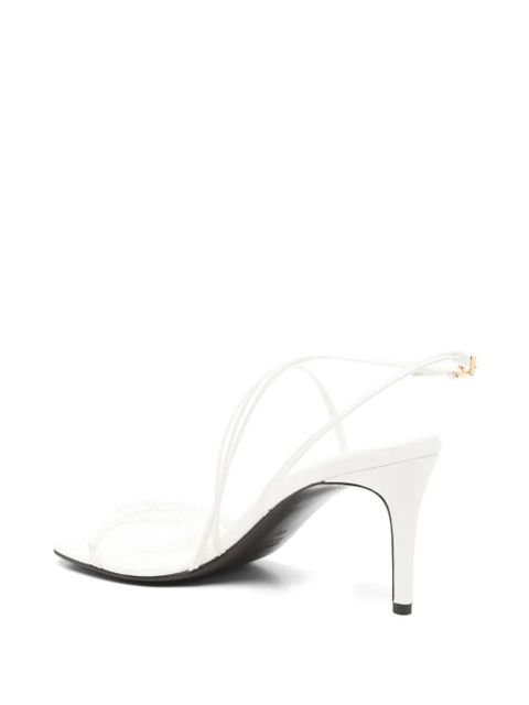 KHAITE 75mm Loop sandals - White