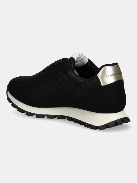 Armani Exchange sneakersy damskie kolor czarny XW002150 AF19388 MC077