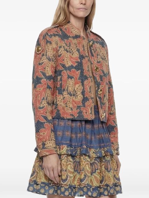 Valentino Garavani Apres L'Hiver jacquard jacket - Blue
