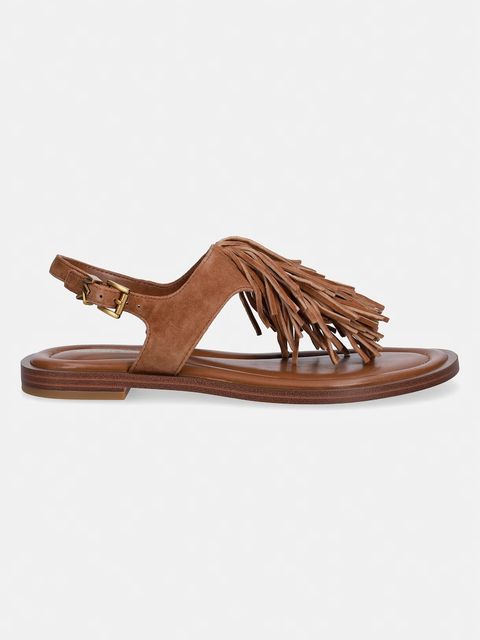 MICHAEL Michael Kors sandały damskie zamszowe Indra Thong Sandal - zdjęcie produktu nr 1