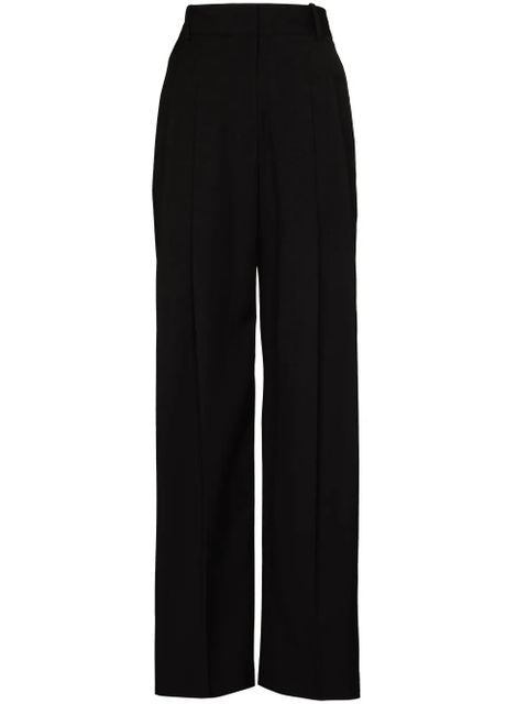 The Frankie Shop Gelso high-waisted darted trousers - Black - zdjęcie produktu nr 1