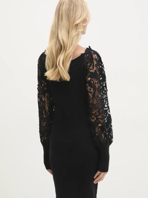 Answear.LAB sukienka kolor czarny mini dopasowana