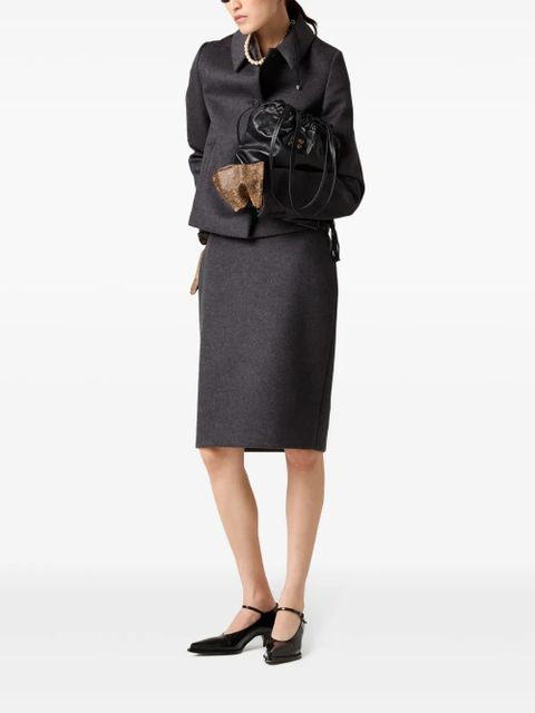 Miu Miu Joie leather bag - Black