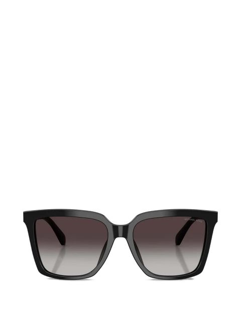 Michael Kors logo rectangle-frame sunglasses - Black - zdjęcie produktu nr 1